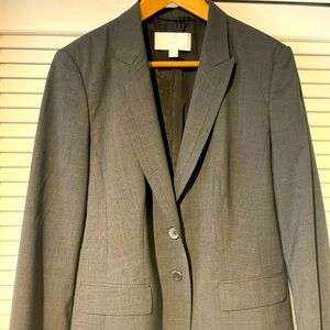Boss Charcoal 2-button Blazer Jacket